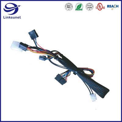 Industrial Wire Harness with 2rows 4.2mm Male Mini Fit Jr 5559 Connectors